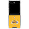 NBA Los Angeles Lakers Distressed Galaxy Z Flip6 Clear Case